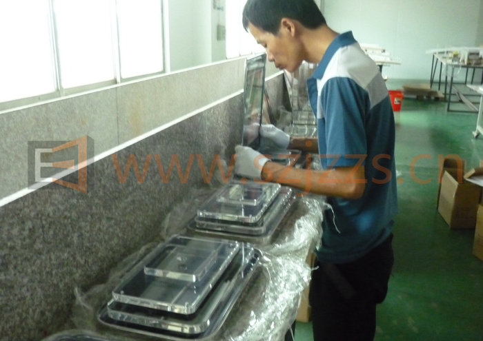 化妝品展示架組裝