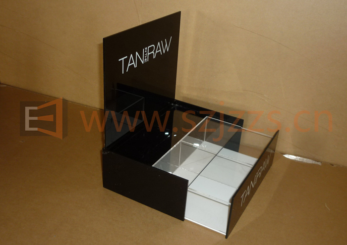Tan In The Raw品牌帶抽屜的展示架 Tan In The Raw品牌帶抽屜的展示架