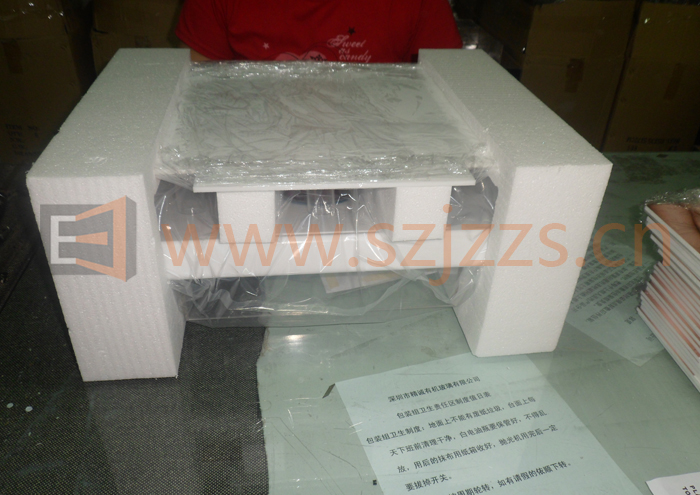 亞克力化妝品展示架底座包裝 亞克力化妝品展示架底座包裝