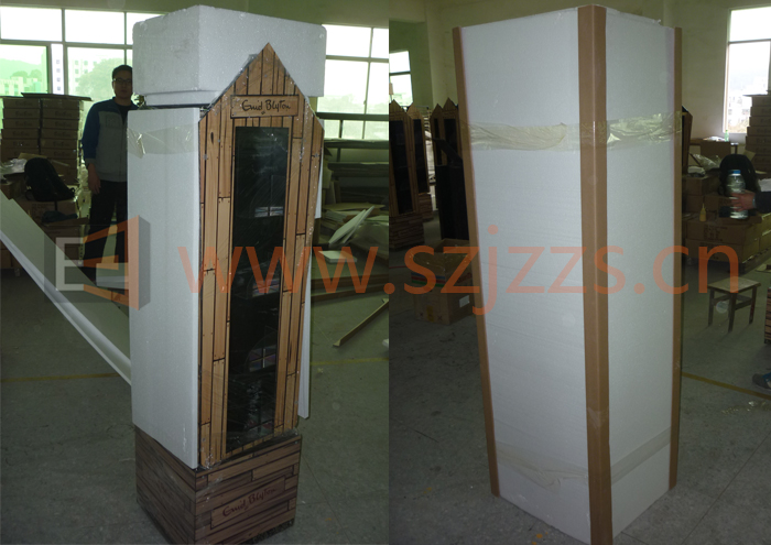 旋轉書架包裝示意圖