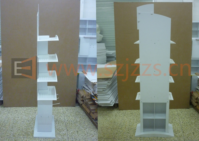 PVC化妝品展示架效果2