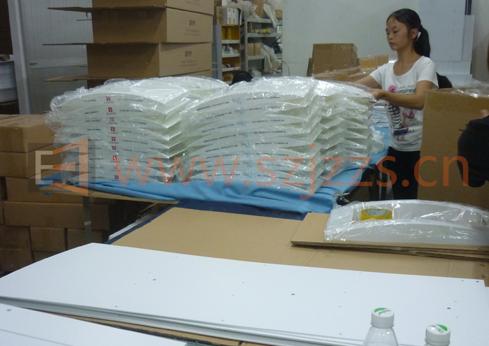 化妝品展示架底座包裝