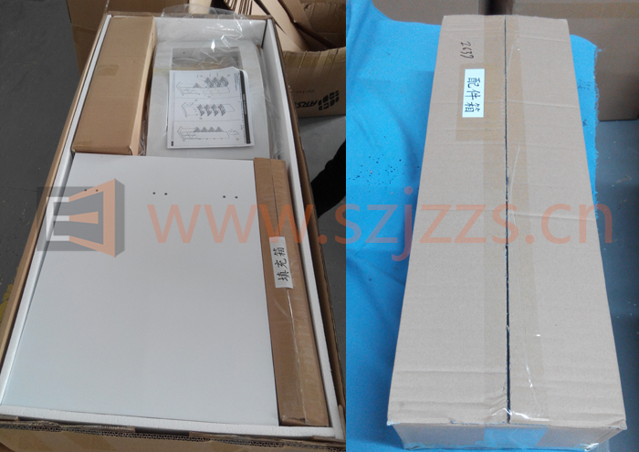 化妝品展示架包裝中