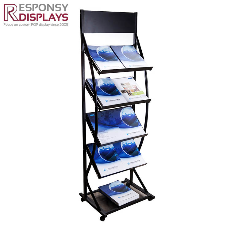 局部曲線條塑造美感 金屬展示架 局部曲線條塑造美感 金屬展示架