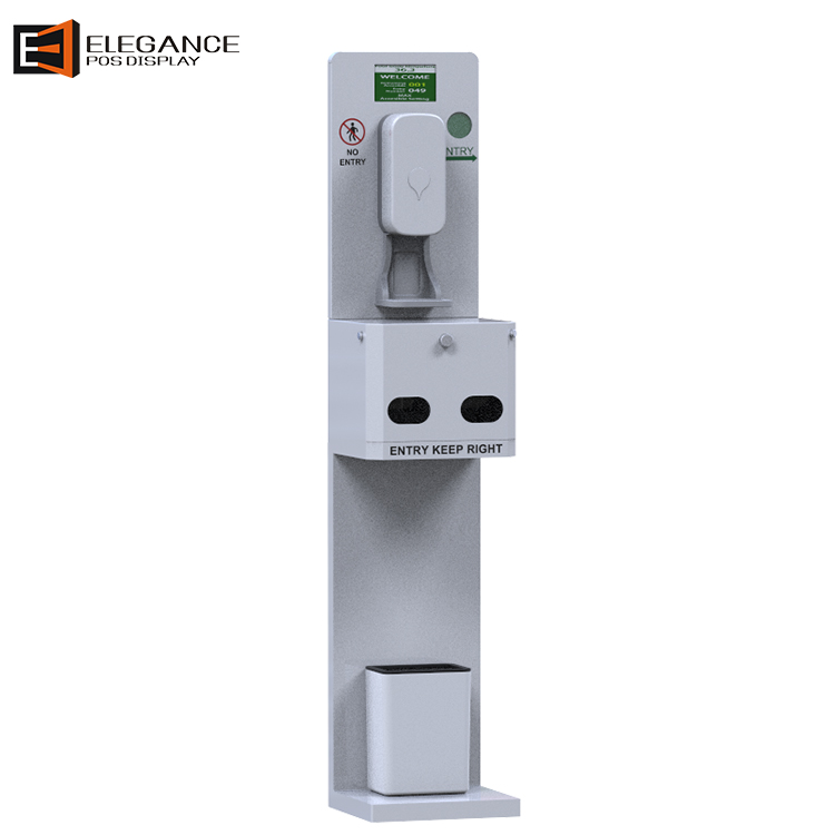 落地款多功能五合一測溫展架 工廠定制 落地款多功能五合一測溫展架 工廠定制