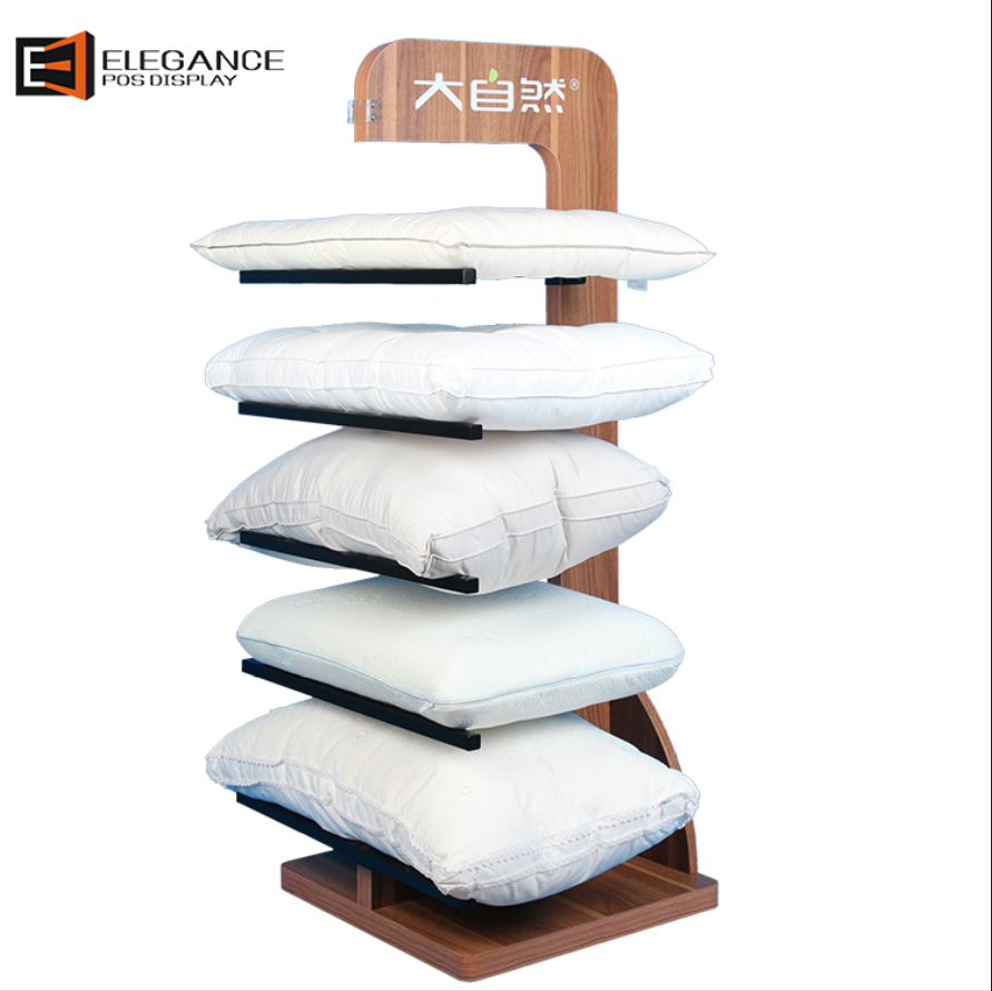 定制地板木質和金屬靠墊展示架枕頭架 工廠直銷 定制地板木質和金屬靠墊展示架枕頭架 工廠直銷