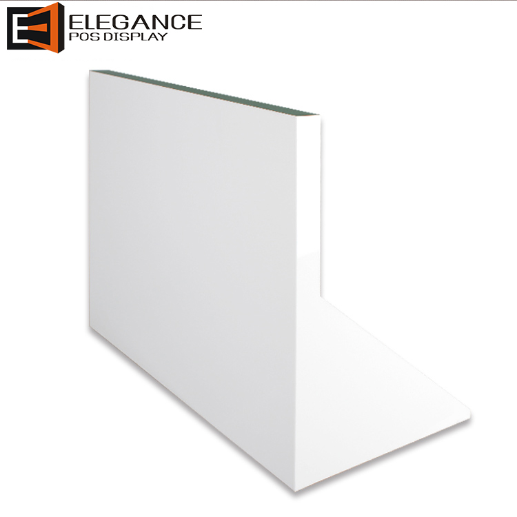 定制白色亞克力臺面電池展示架可絲印品牌logo 定制白色亞克力臺面電池展示架可絲印品牌logo