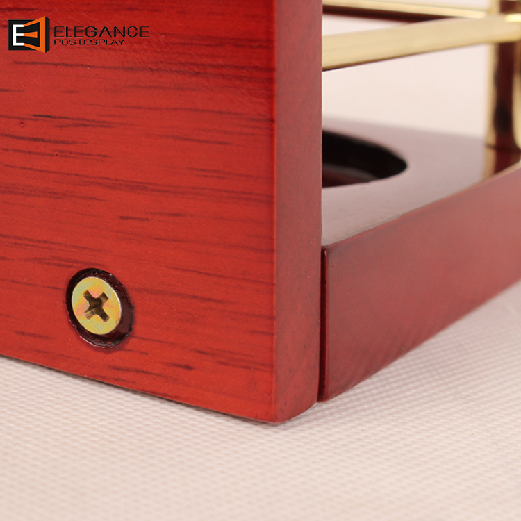 帶有logo的獨立式瓶裝烈酒木展示架酒架 帶有logo的獨立式瓶裝烈酒木展示架酒架