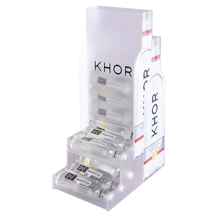 定制臺面亞克力重力補貨酒展示架 源工廠定制 定制臺面亞克力重力補貨酒展示架 源工廠定制