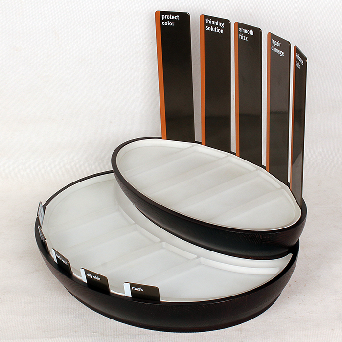 化妝品托盤架 臺面化妝品展示架定做 化妝品托盤架 臺面化妝品展示架定做