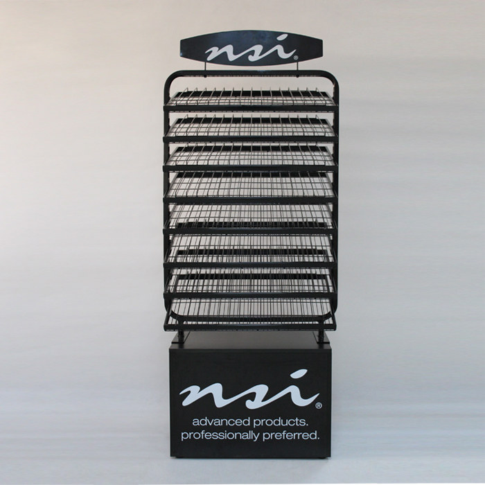 化妝品展示架 指甲油落地展示架定制 化妝品展示架 指甲油落地展示架定制