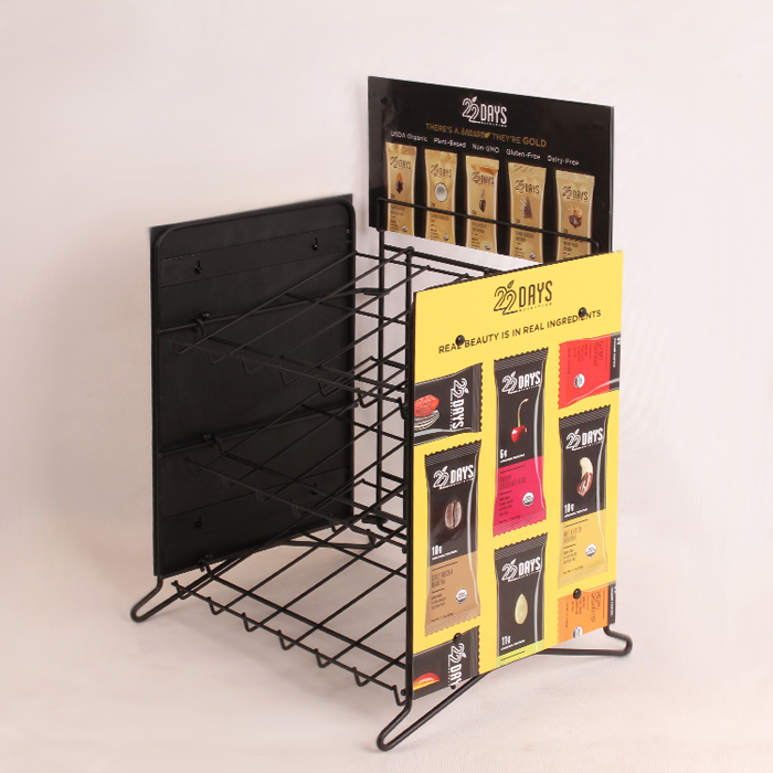 食品展示架加工訂制 鐵線架定制 食品展示架加工訂制 鐵線架定制