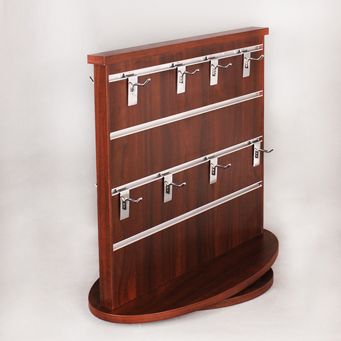 可旋轉(zhuǎn)木制展示架，用于所有掛件類產(chǎn)品展示