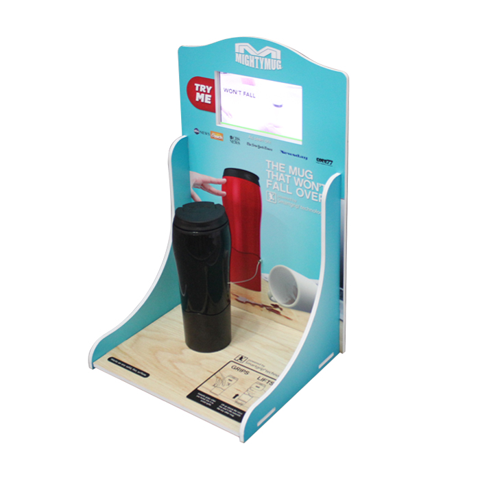 【Mighty Mug品牌】帶LCD屏PVC杯子展示架 【Mighty Mug品牌】帶LCD屏PVC杯子展示架