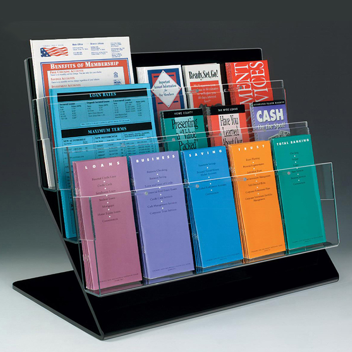 冊子資料展示架定制 透明亞克力展示架 冊子資料展示架定制 透明亞克力展示架