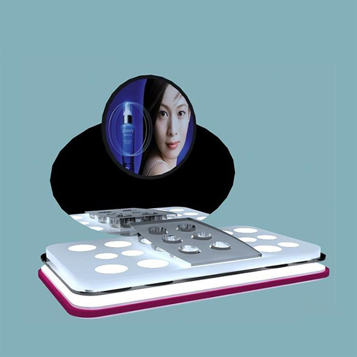 亞克力化妝品展示架 臺面展示架定制