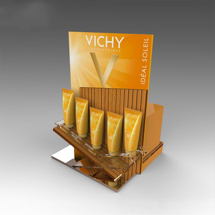 洗面奶化妝品展示架,木質、亞克力材質可選定制 洗面奶化妝品展示架,木質、亞克力材質可選定制