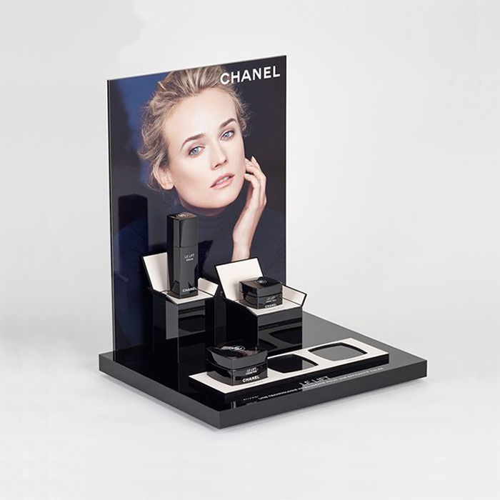 化妝品壓克力展架定制批量加工生產 化妝品壓克力展架定制批量加工生產