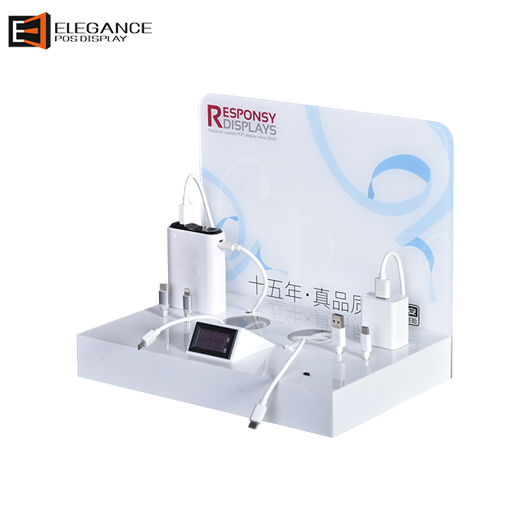 定制亞克力臺面智能充電展示架 定制亞克力臺面智能充電展示架