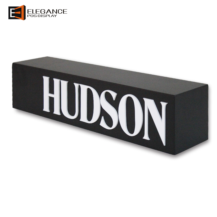 定制亞克力木制徽標標牌珠寶展示架 定制亞克力木制徽標標牌珠寶展示架